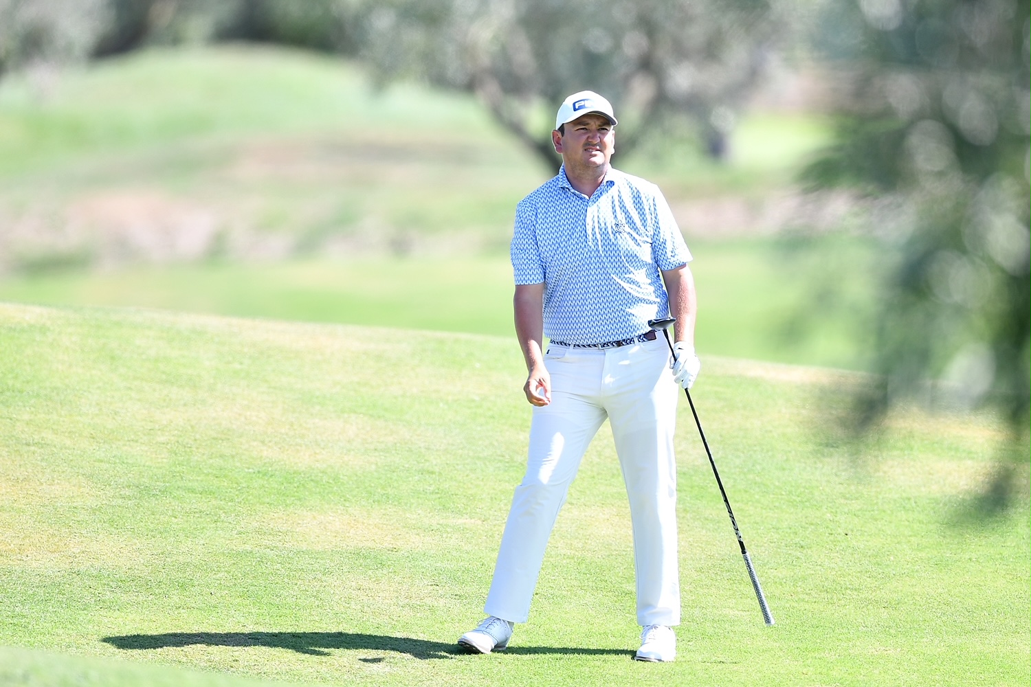 MONTE ARGENTARIO, ITALY - SEPTEMBER 21: on day three of the Italian Challenge Open 2024 at Argentario Golf Club on September 21, 2024 in Monte Argentario, Italy. (Photo by Valerio Pennicino/Getty Im
